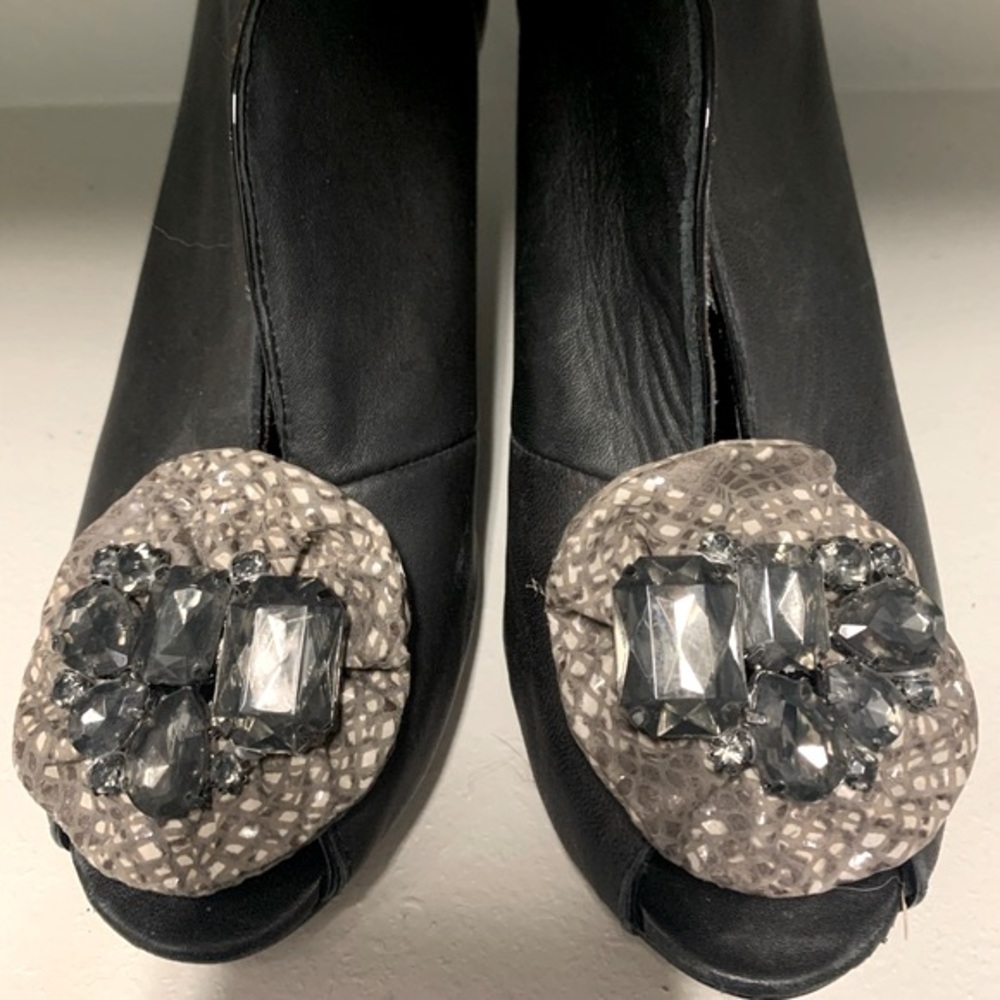 Poetic License: Peep Toe Bootie